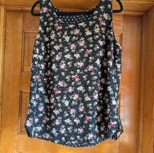 Floral Sleeveless Top
